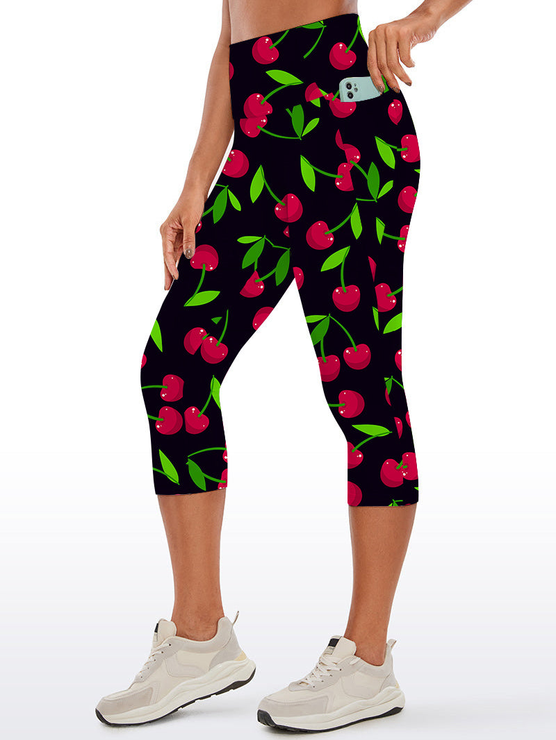 Fruit cherry red ripe berry capris