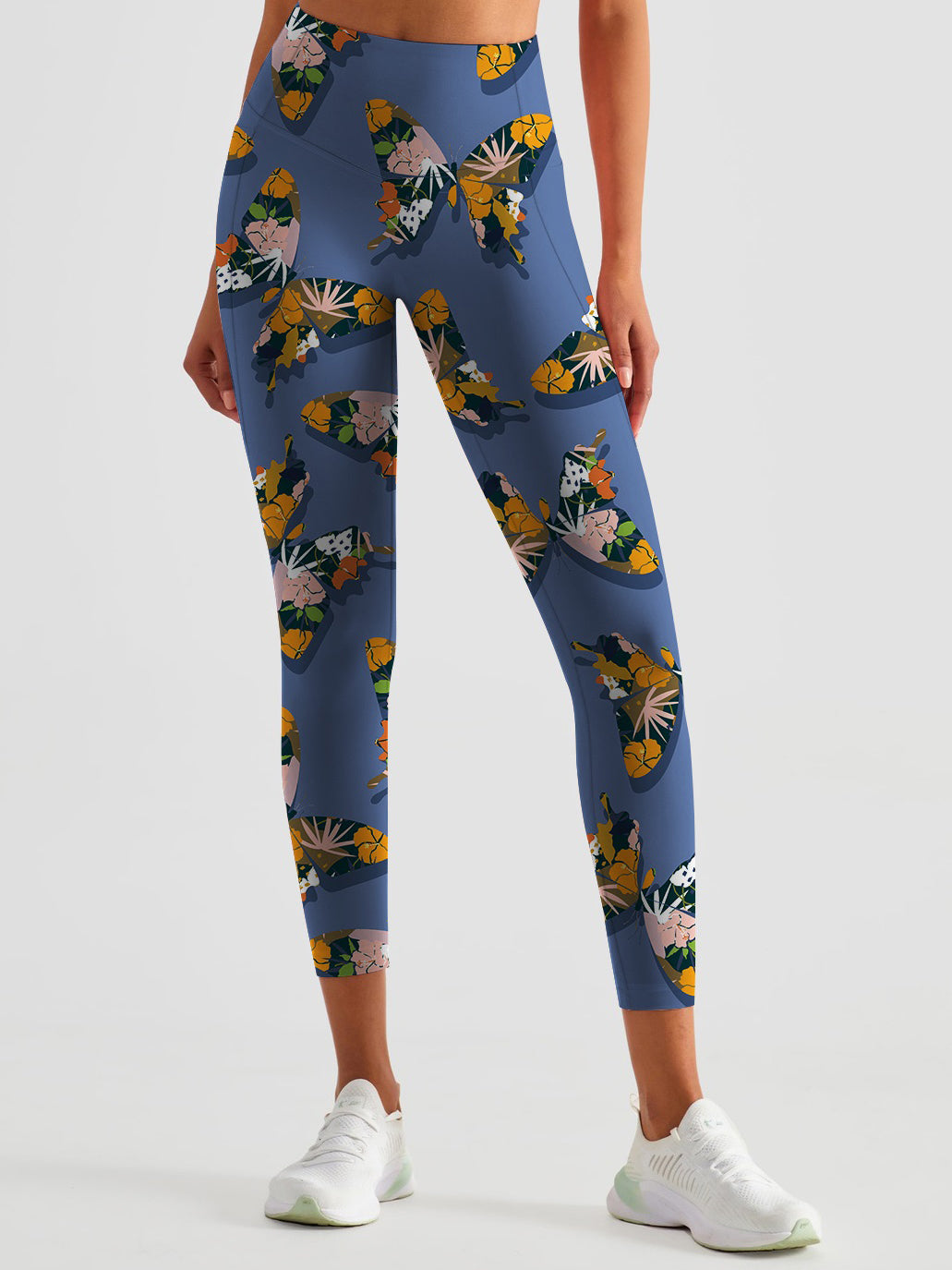 Animal butterfly fill in with tropical leggings