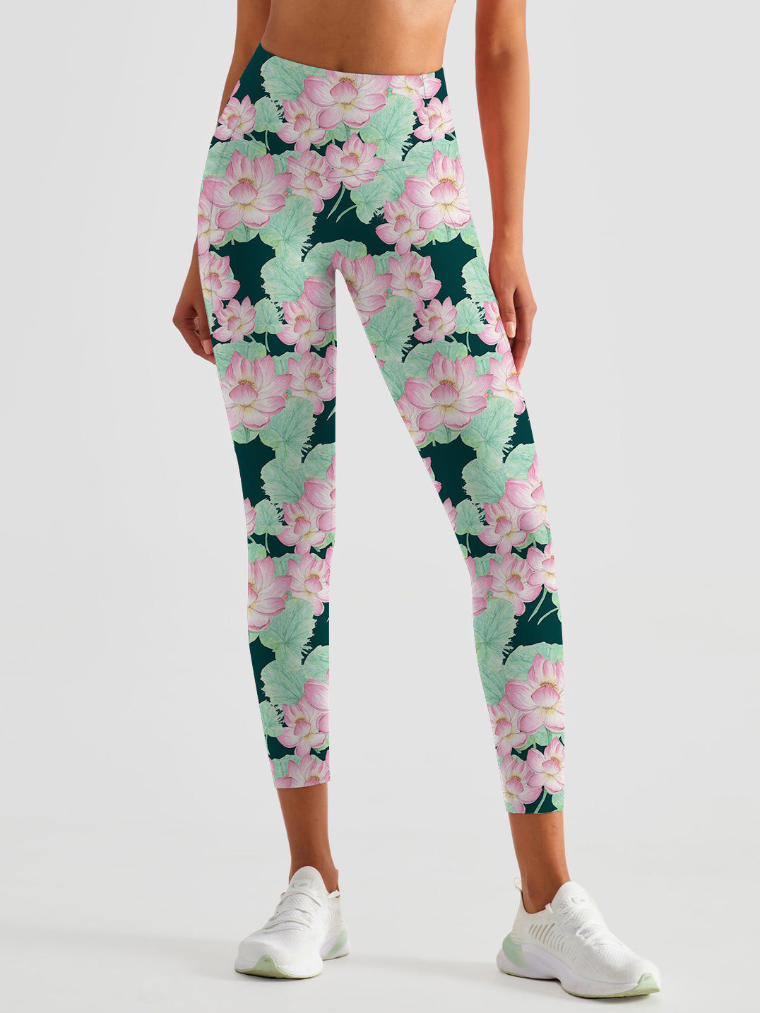 Flower lotusnatural bloom leggings