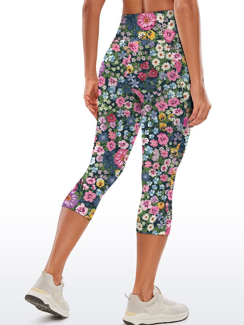 Flower colorful wildflower morning glory capris