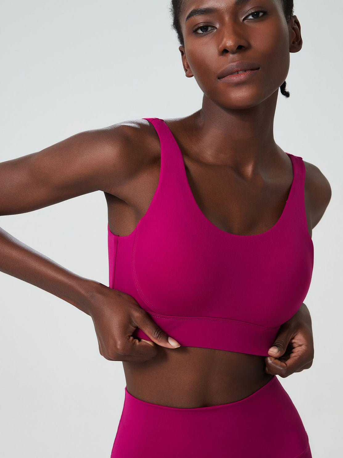 Women tight breathable high support sports vest