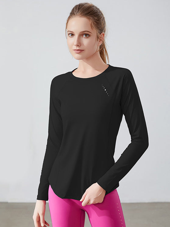 Basic nude breathable fast-dry long sleeves