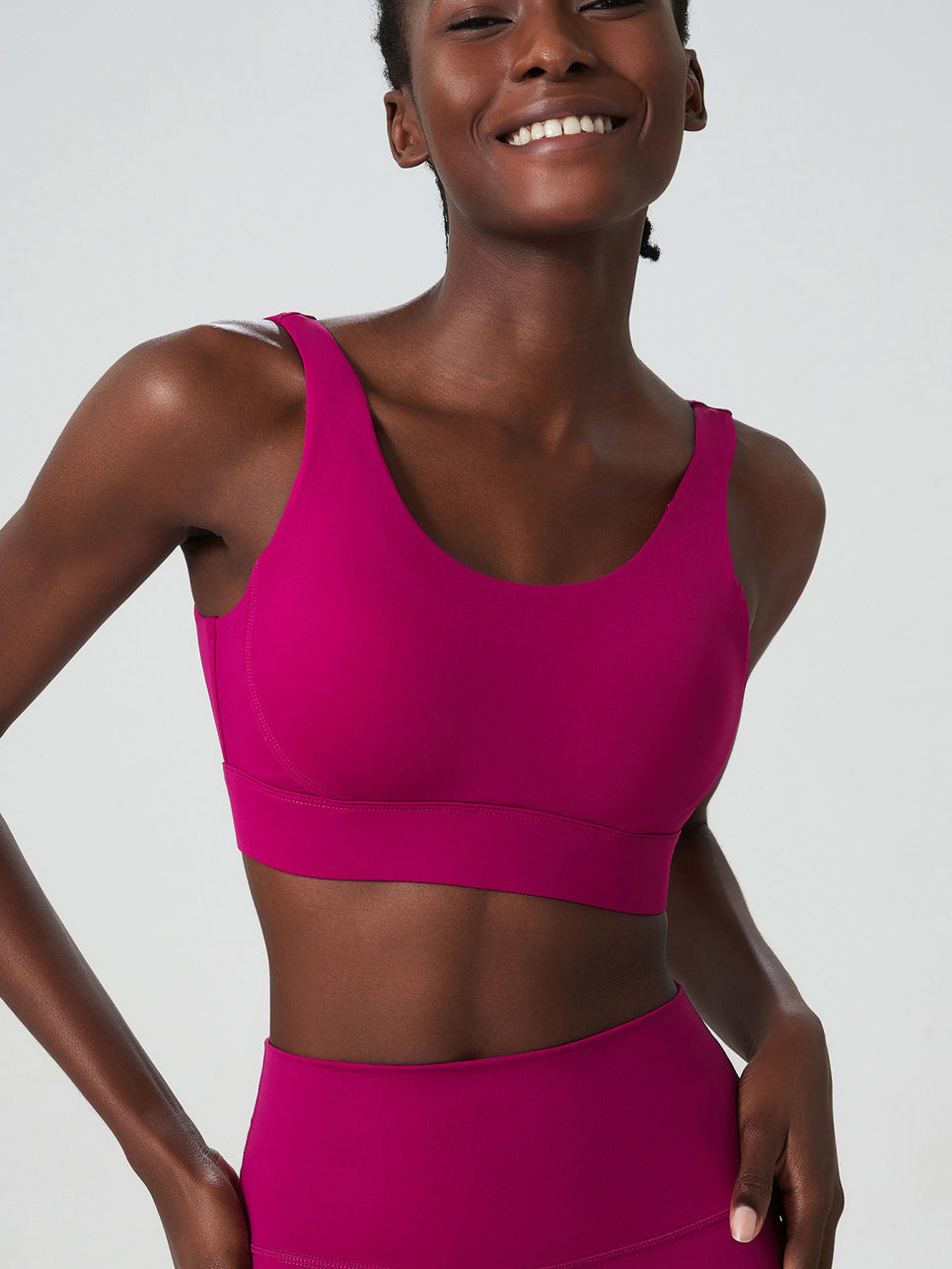 Women tight breathable high support sports vest