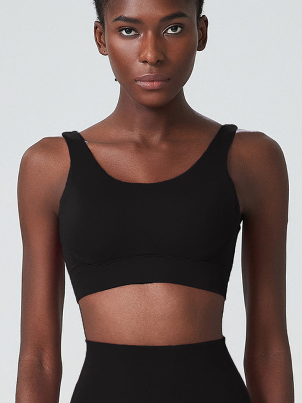 Women tight breathable high support sports vest