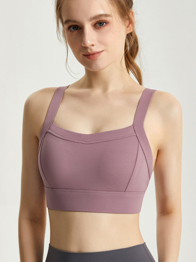 Basic breathable high support back strap tank tops