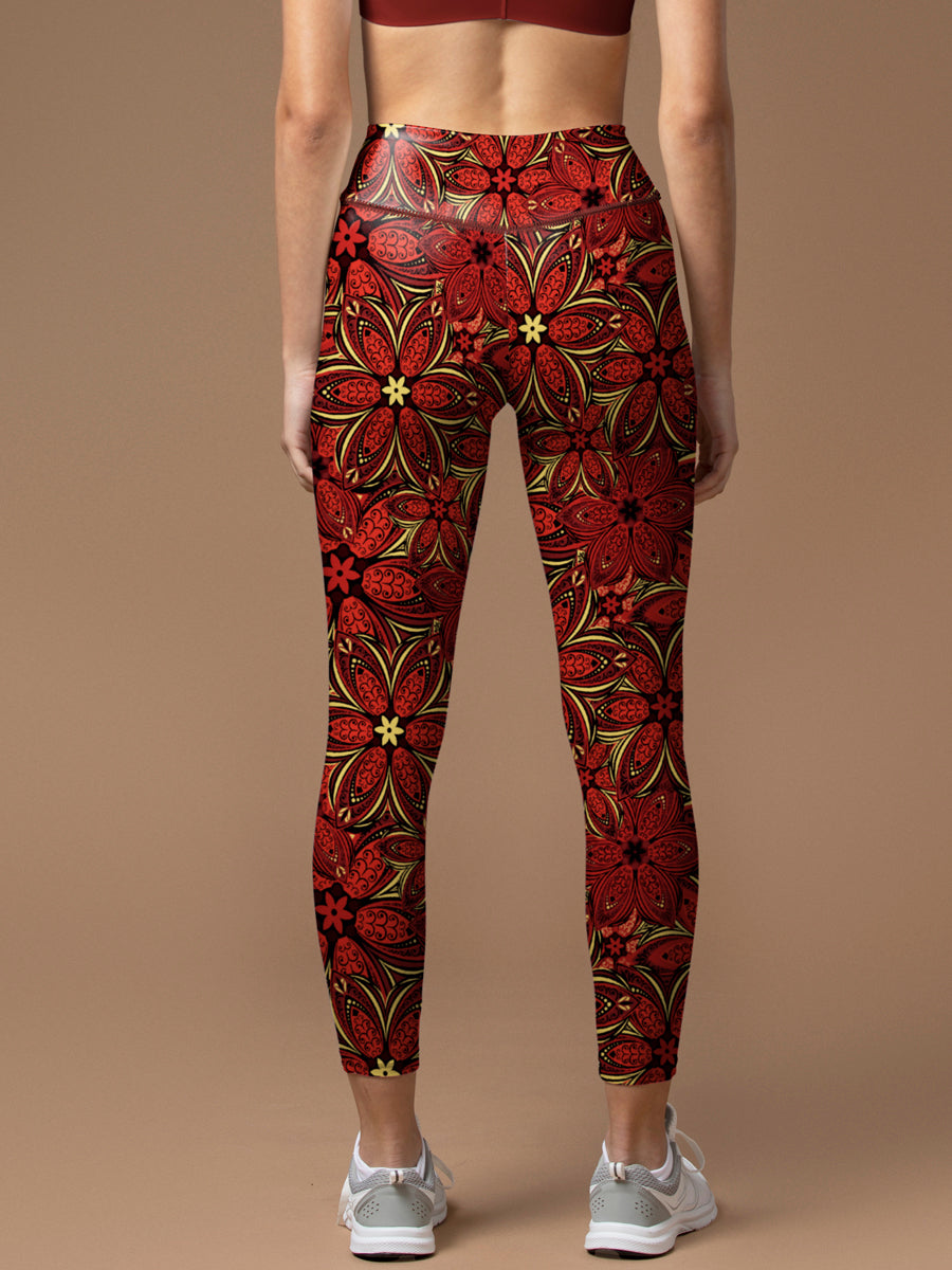 #Color_Crimson-Mandala