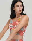 Hawaii wearing hula skirt dancing coconut tree tank tops